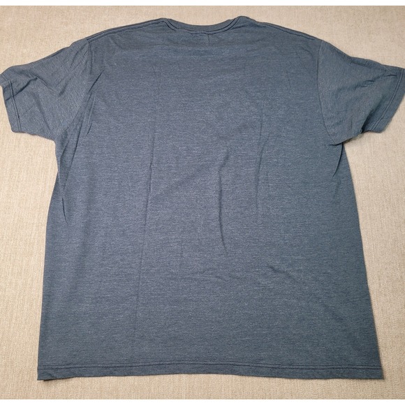 Peanuts T-Shirt Mens 2XL Blue Charlie Brown Snoopy Christmas Good Grief Graphic - Picture 2 of 7